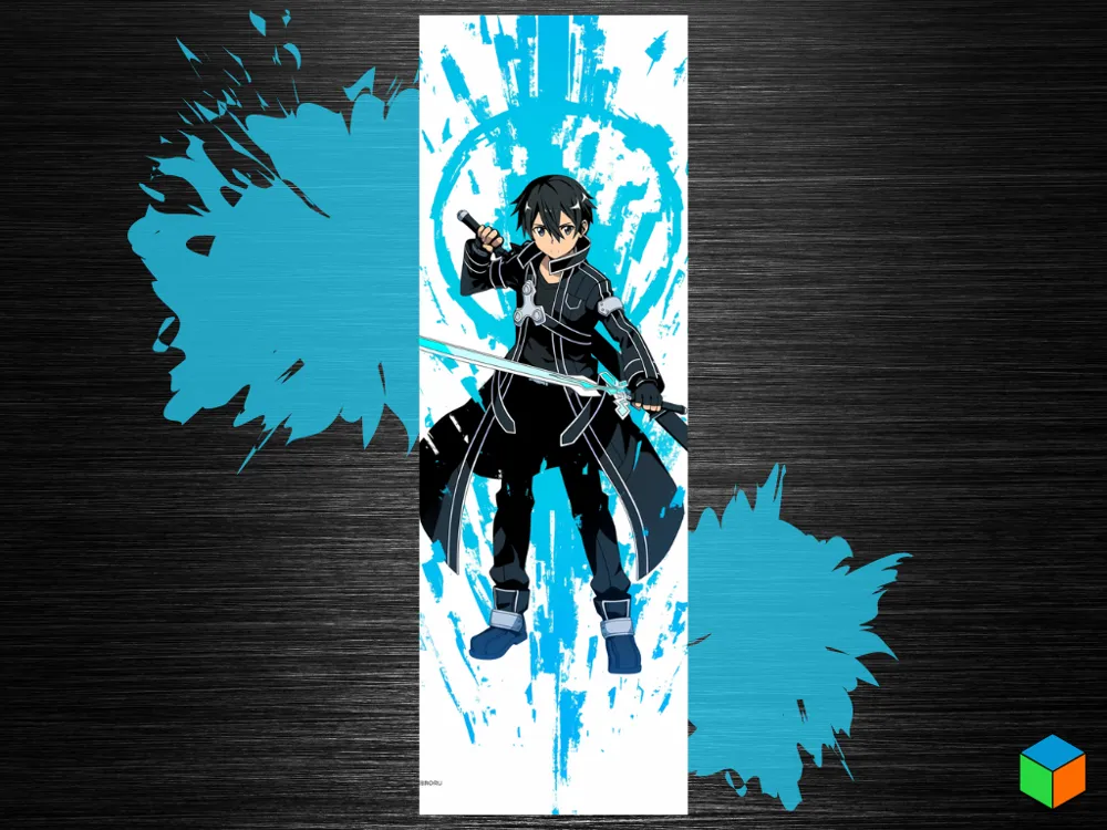 Kirito Bookmark – The Black Swordsman