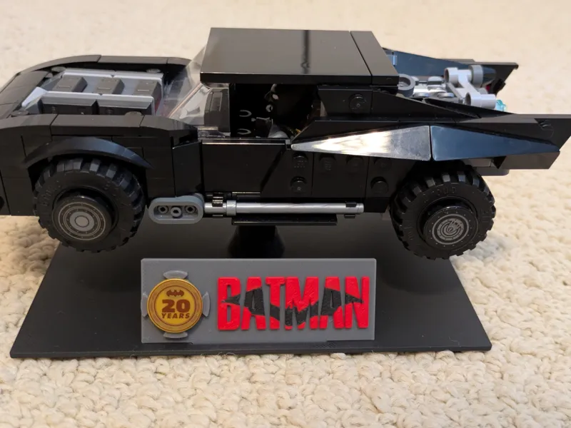 Display Stand for Batman Batmobile set 76332