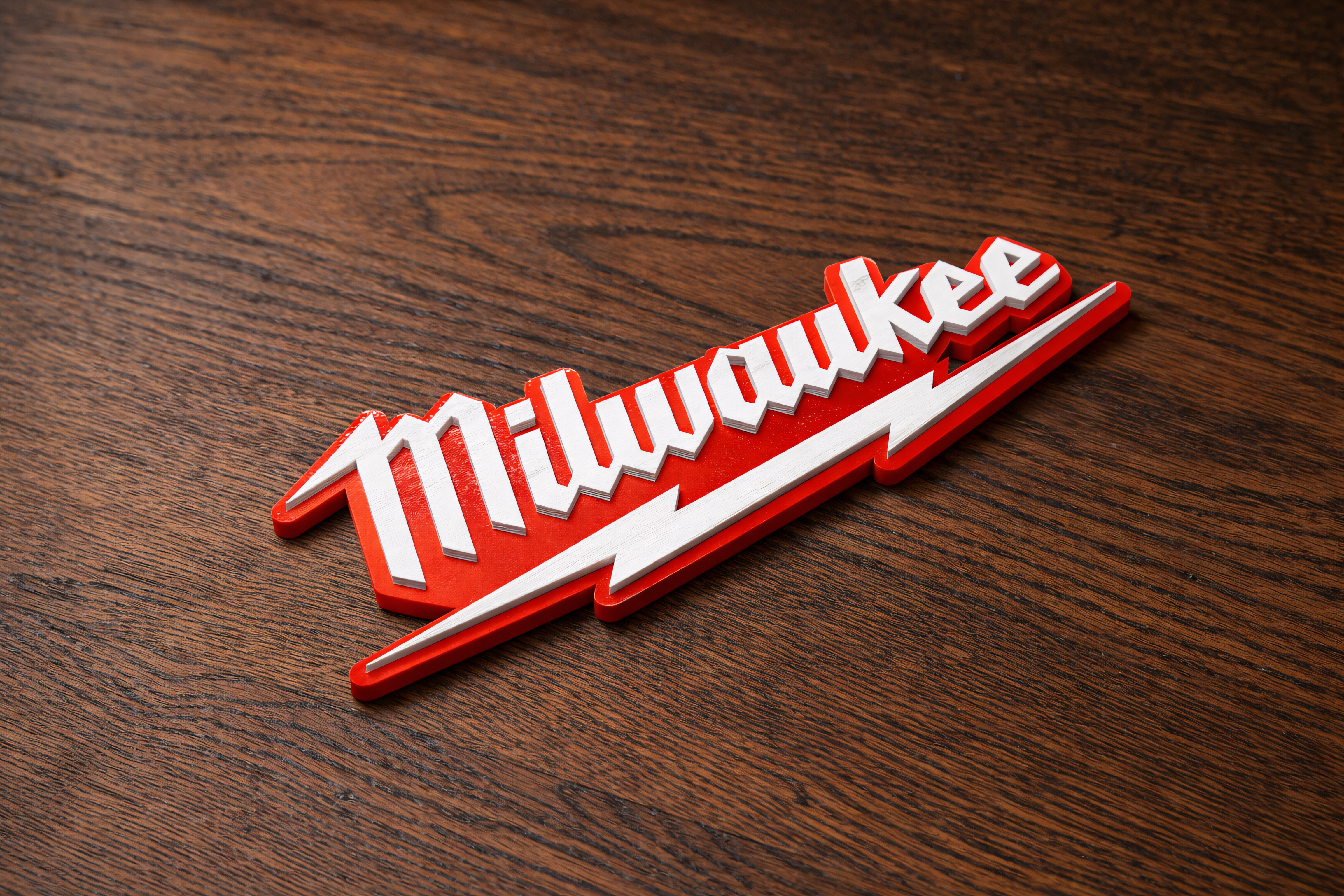 Miniatura 4 do modelo 3D Milwaukee Logo