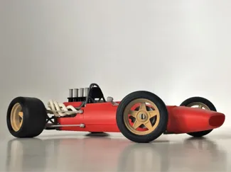 SCARBO SVF1 Race Car Model, by Ouky1991