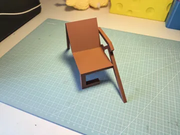 Modelo para impresión 3D: 吊儿郎当椅 — vista de referencia 4