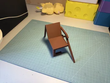 Modelo para impresión 3D: 吊儿郎当椅 — vista de referencia 5