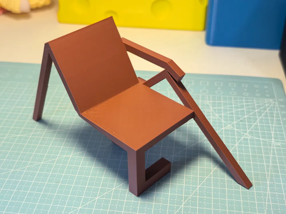 Modelo para impresión 3D: 吊儿郎当椅. Referencia del modelo original.