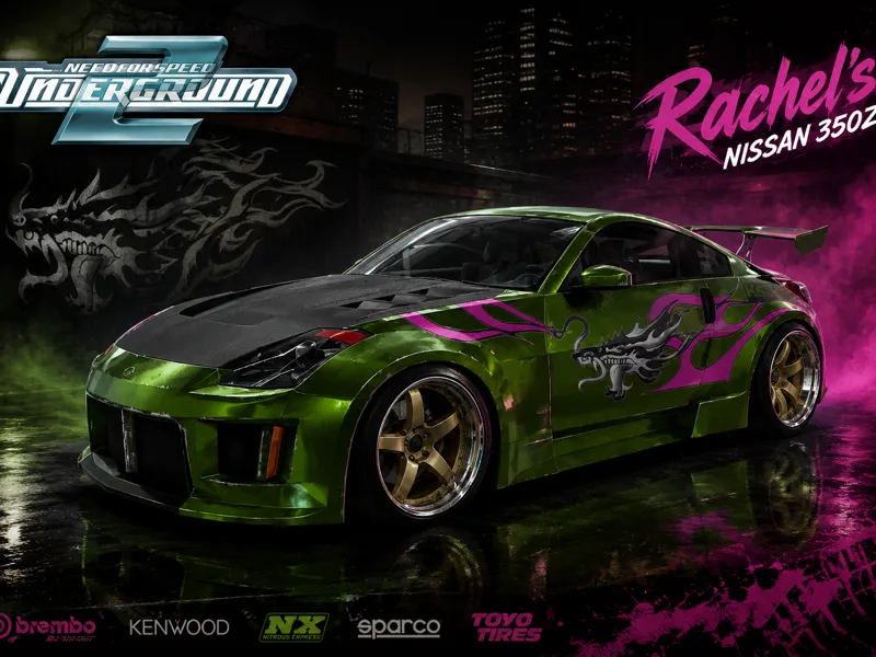 Rachel's Nissan 350z NFS Underground 2