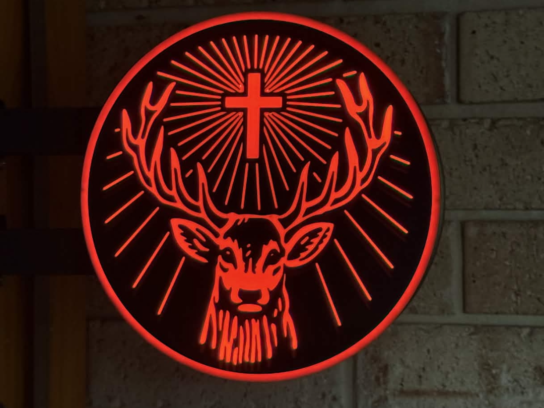 Jagermeister - 2 Sided Lightbox Hanging Sign