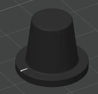 Potentiometer rotary knob