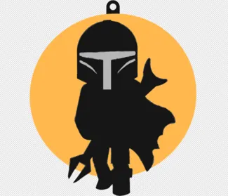 Mandalorian KeyChain