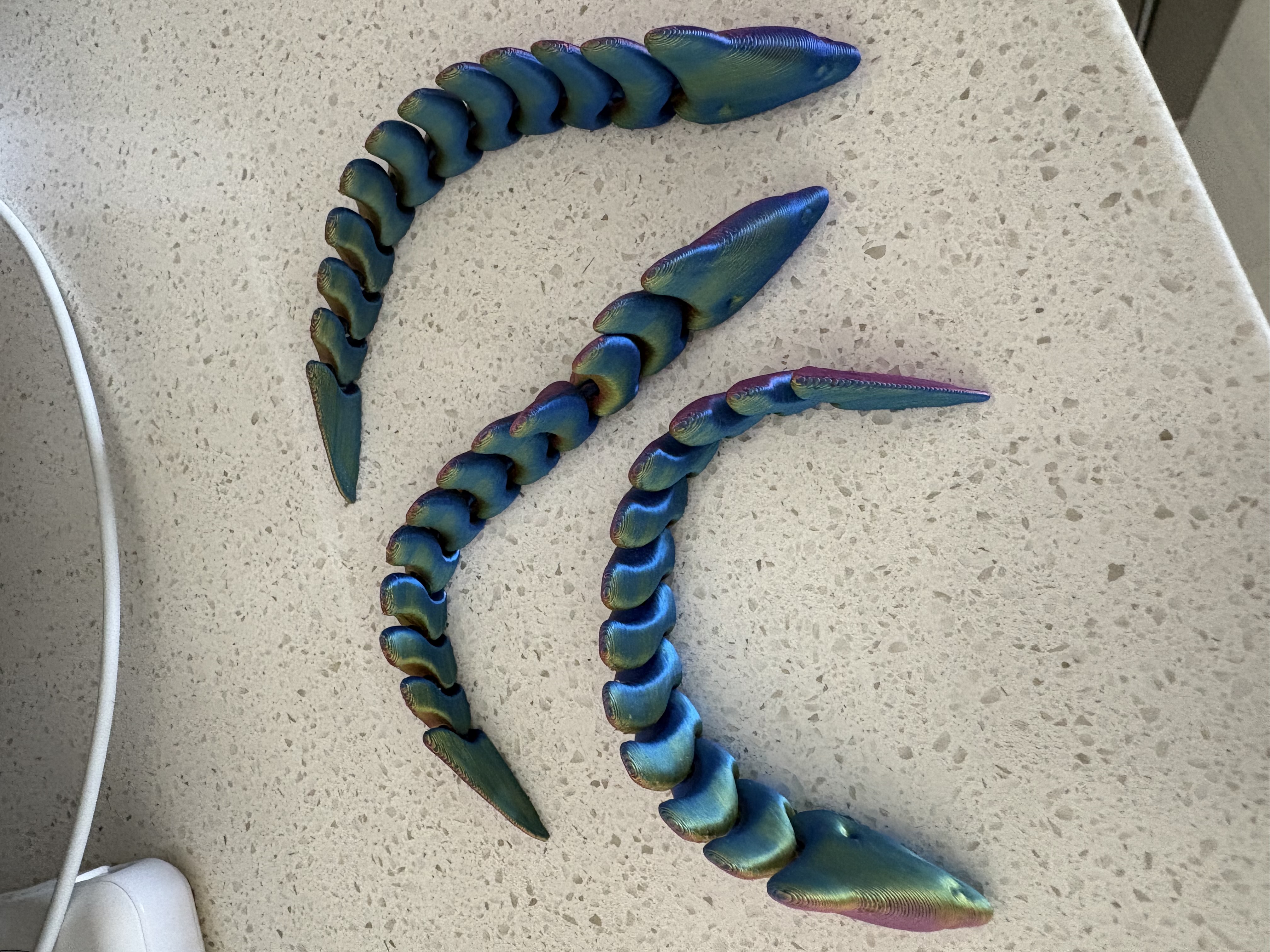 Miniatura 9 do modelo 3D Articulated Moray Eel