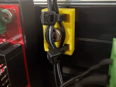 Cable holder for AluProfile