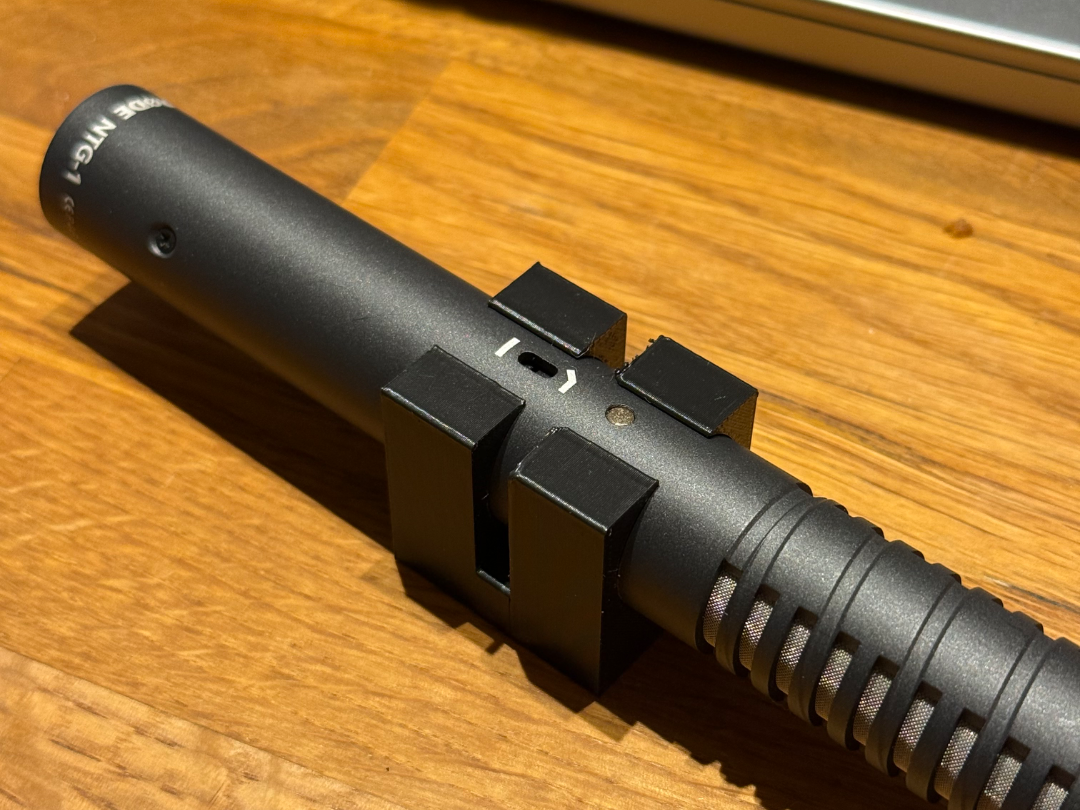 Shotgun-Mikrofonhalterung für Kamera