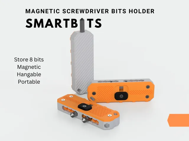SmartBits - Magnetic screwdriver bits holder