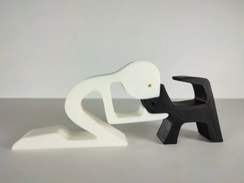 Man and Cat