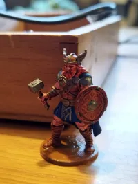 Figurine Thor, dieu viking (28 mm) — photo 3