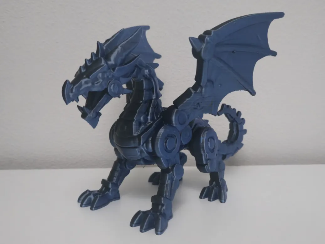Mecha Dragon - Free 3D Print Model - MakerWorld