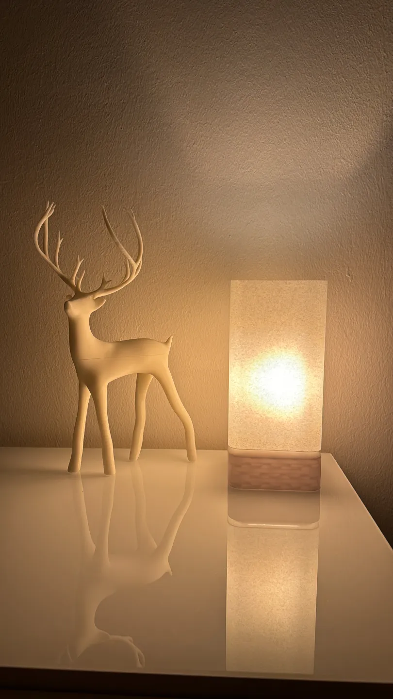 Moderne Lampe für IKEA Lampenfassung (Plug&Play) / Modern lamp for IKEA