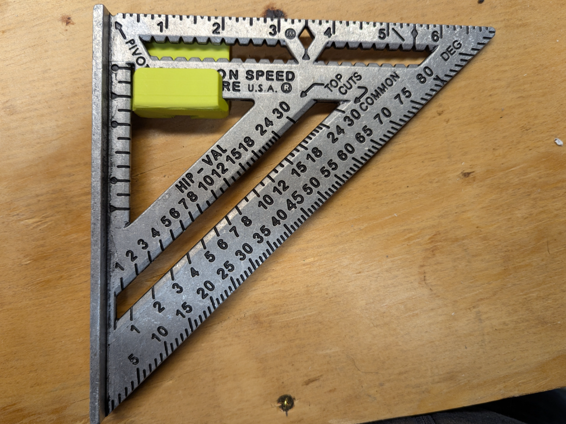 Swanson Speed Square w/ Small Open - Sy's Peglock