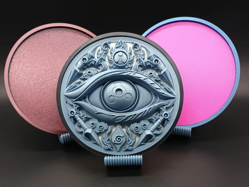Layered Sharingan Eye Naruto Wall Art - No AMS