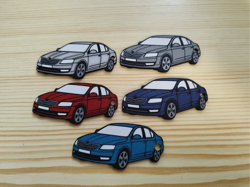 Skoda Octavia 3 keychain 