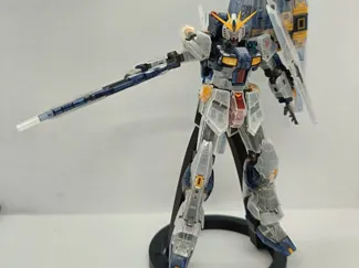 RG Nu Gundam Stand
