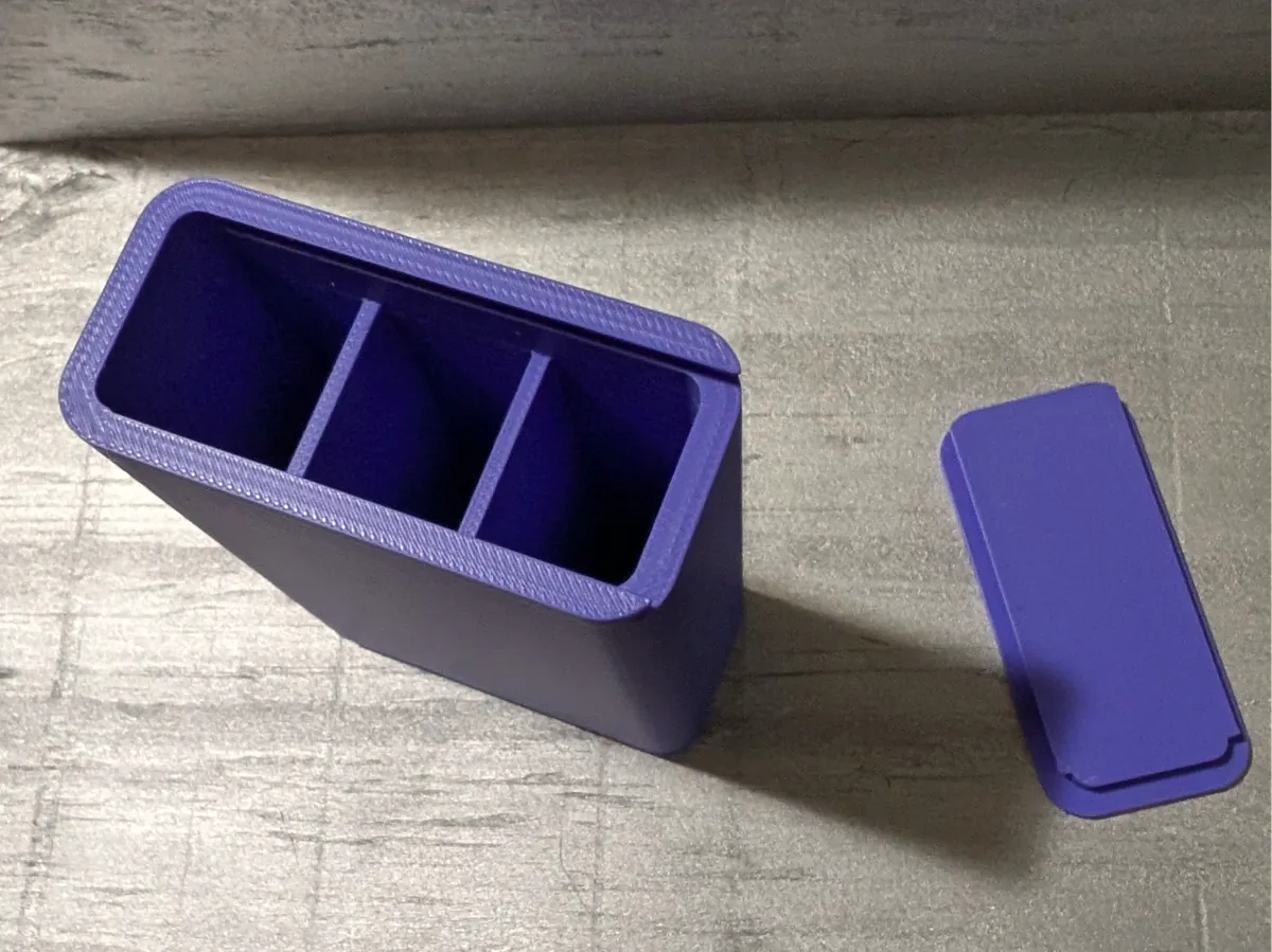 Cigarette Case Slide Top - Free 3D Print Model - MakerWorld
