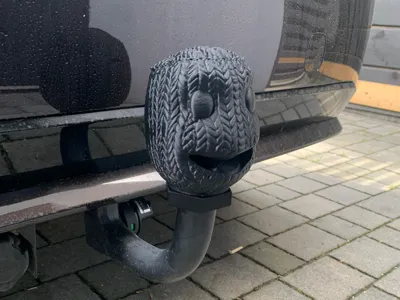 Sackboy head as a car hook