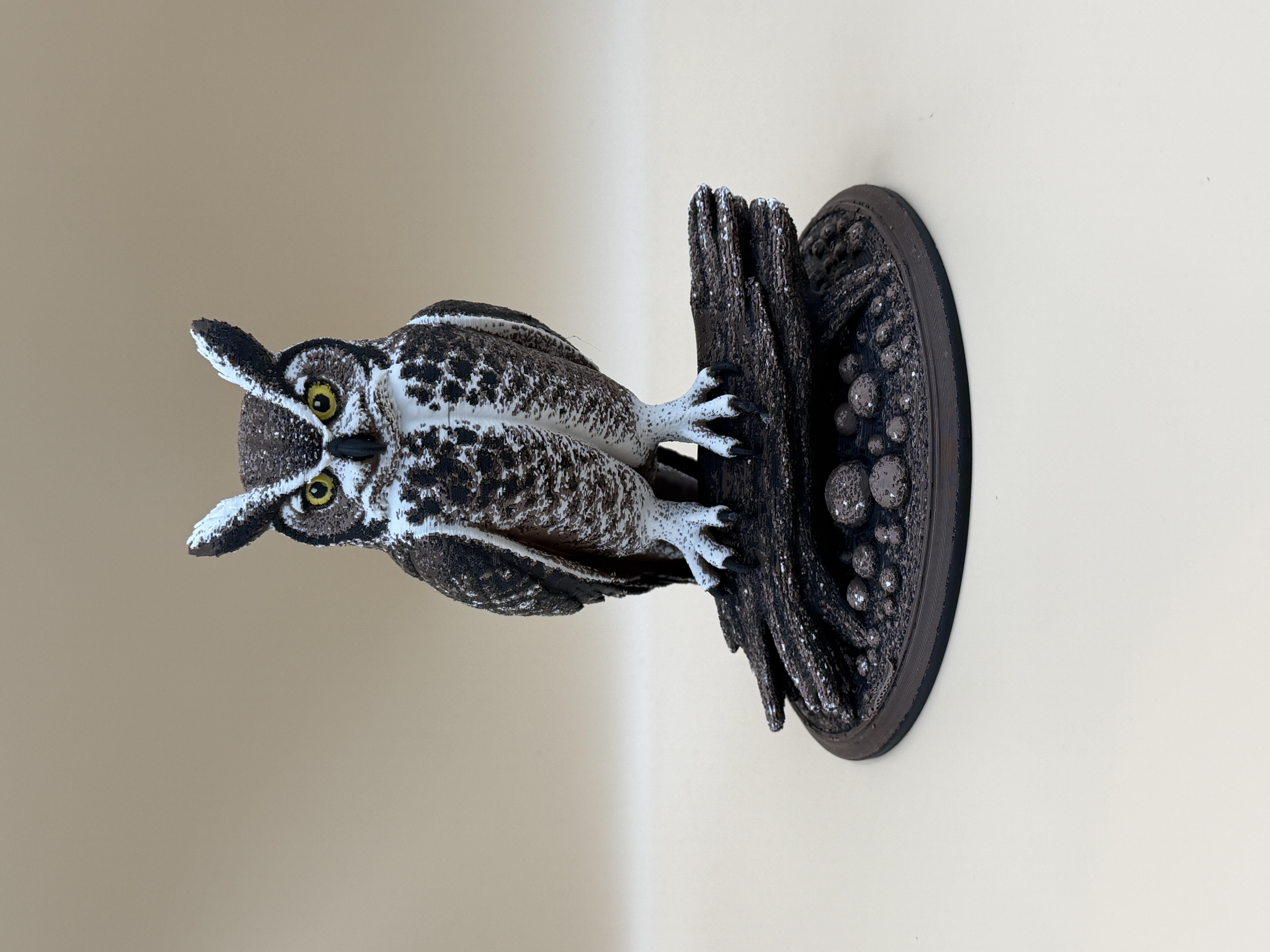 Sentinel of the Pines - Great Horned Owl - 1