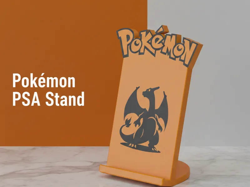 Charizard PSA-stand