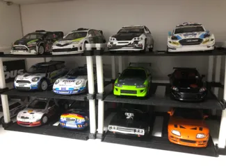 Diorama Garage 1:43 scale