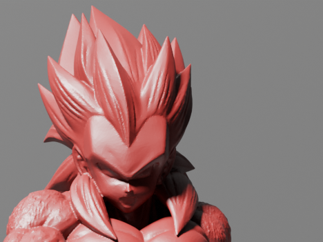 dragón ball Vegeta ssj4