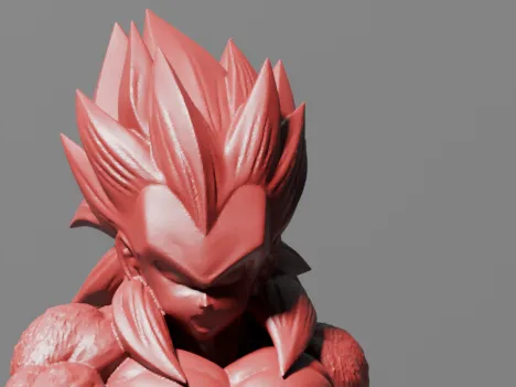 dragón ball Vegeta ssj4
