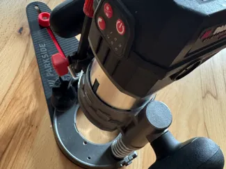 Parkside Performance router circle jig