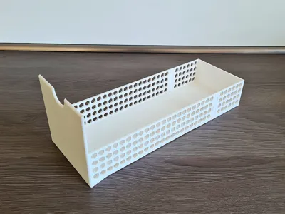 Drawer organizer for kitchen cabinet wine compartment