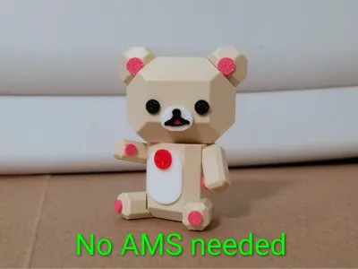 Korilakkuma Blocky Bear (no AMS)
