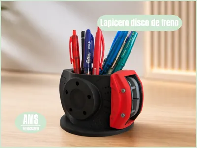 Brake Disc Pen Holder