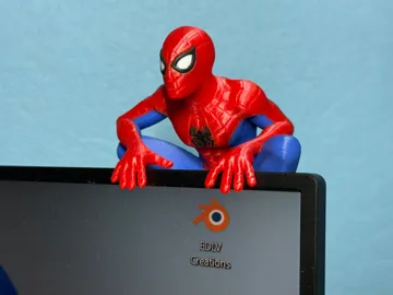 Estante o repisa: Spider-Man Monitor Buddy — vista de referencia 3