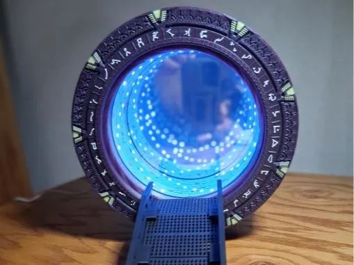 Stargate with Iris and Infinity tunnel - STARGATE
