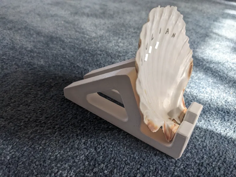 Stand for baptism shell (or anything else!)