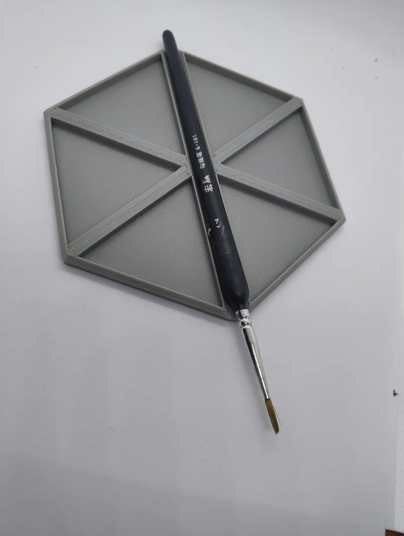 Mini Palette with brush holder