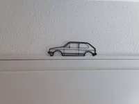 Collection déco murale 2D Volkswagen Golf — photo 3