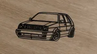 Collection déco murale 2D Volkswagen Golf — photo 4