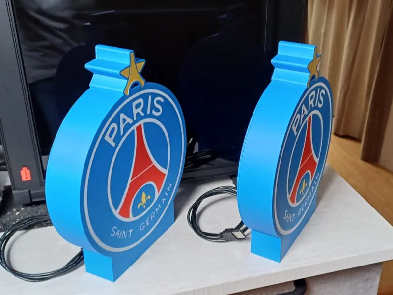 Lightbox psg avec étoile de la ligue des champions