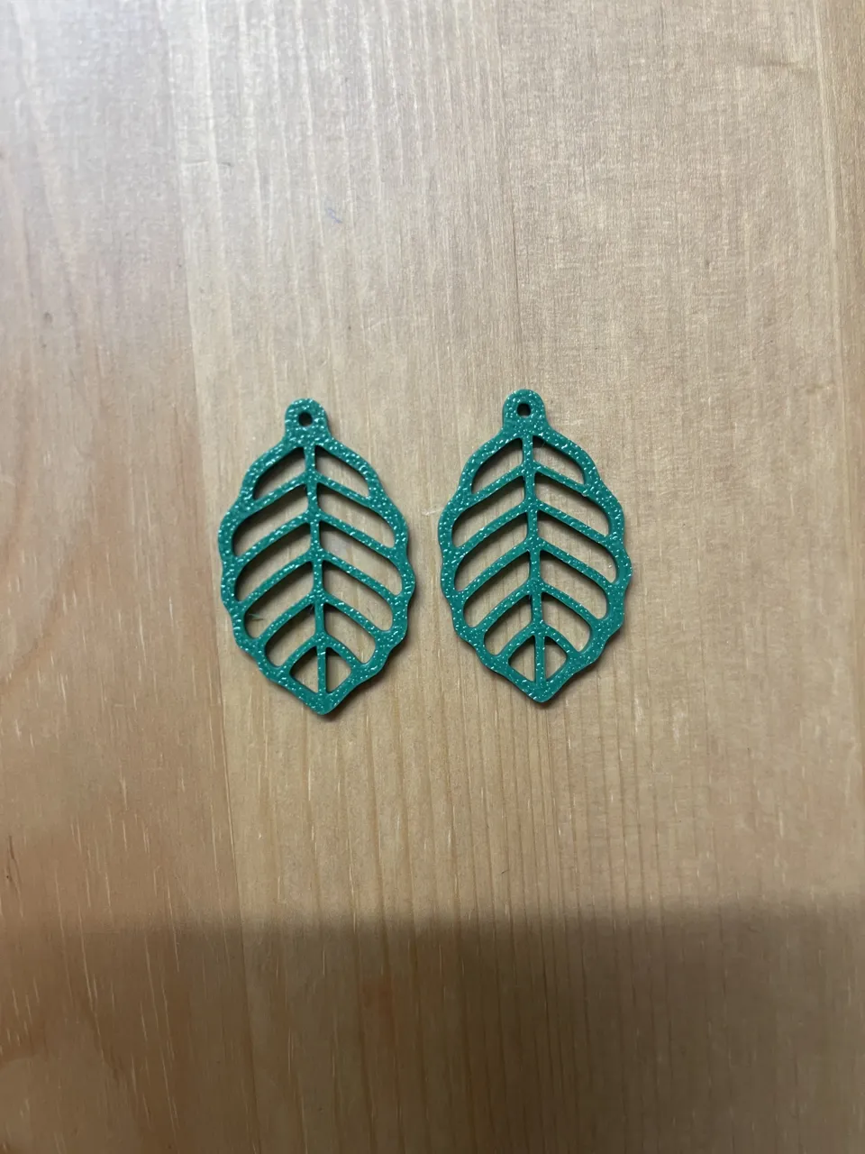 Leaf Earrings view 2