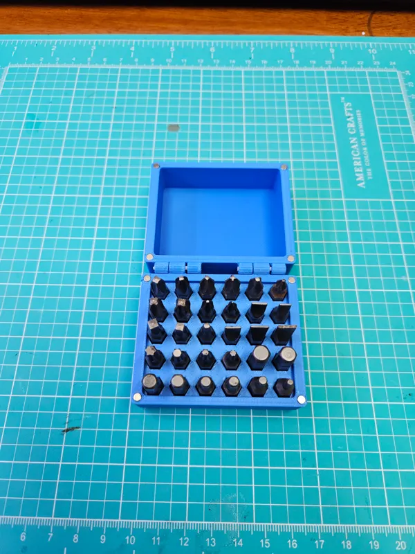 Boîte de rangement pour embouts hexagonaux