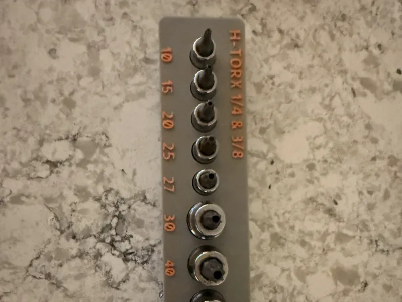 H-TORX 1/4 AND 3/8 FULL SET