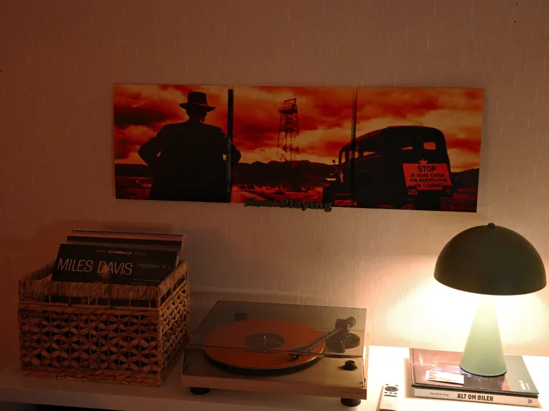 Now Playing Vinyl display