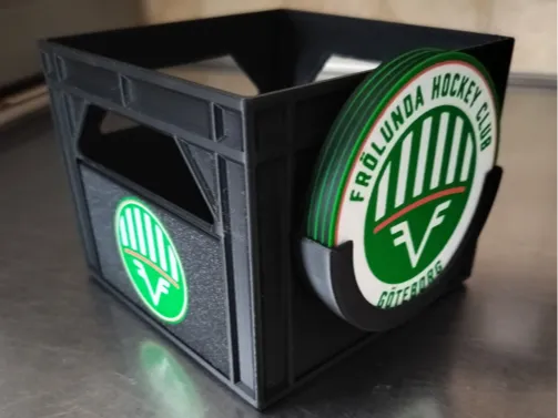 Frölunda drink coaster