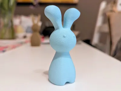 Cute Abstract Easter Bunny Sculpture