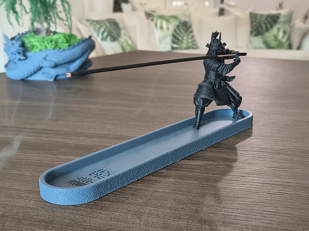 Samurai Warrior Incense Holder view 2