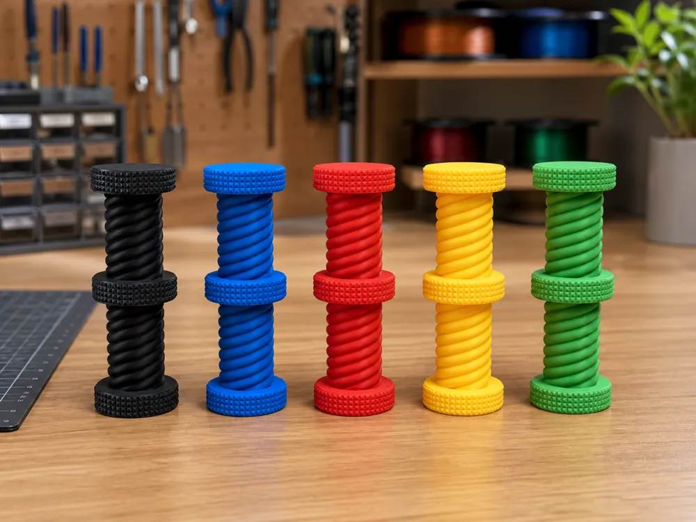 Screwdriver Fidget Twist & Spin Fidget Screw Toy - Free 3D Print Model - MakerWorld