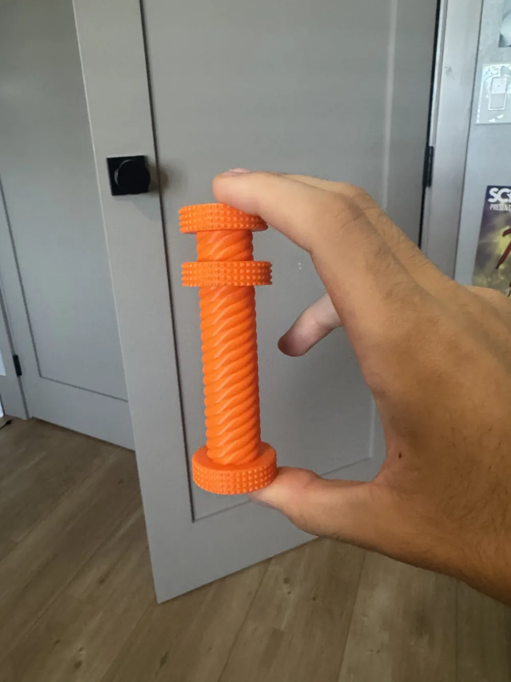 Screwdriver Fidget Twist & Spin Fidget Screw Toy - Free 3D Print Model - MakerWorld